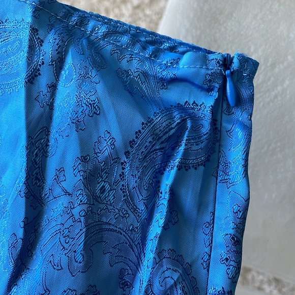 NWT PLT Blue side tie skirt - Picture 11 of 11